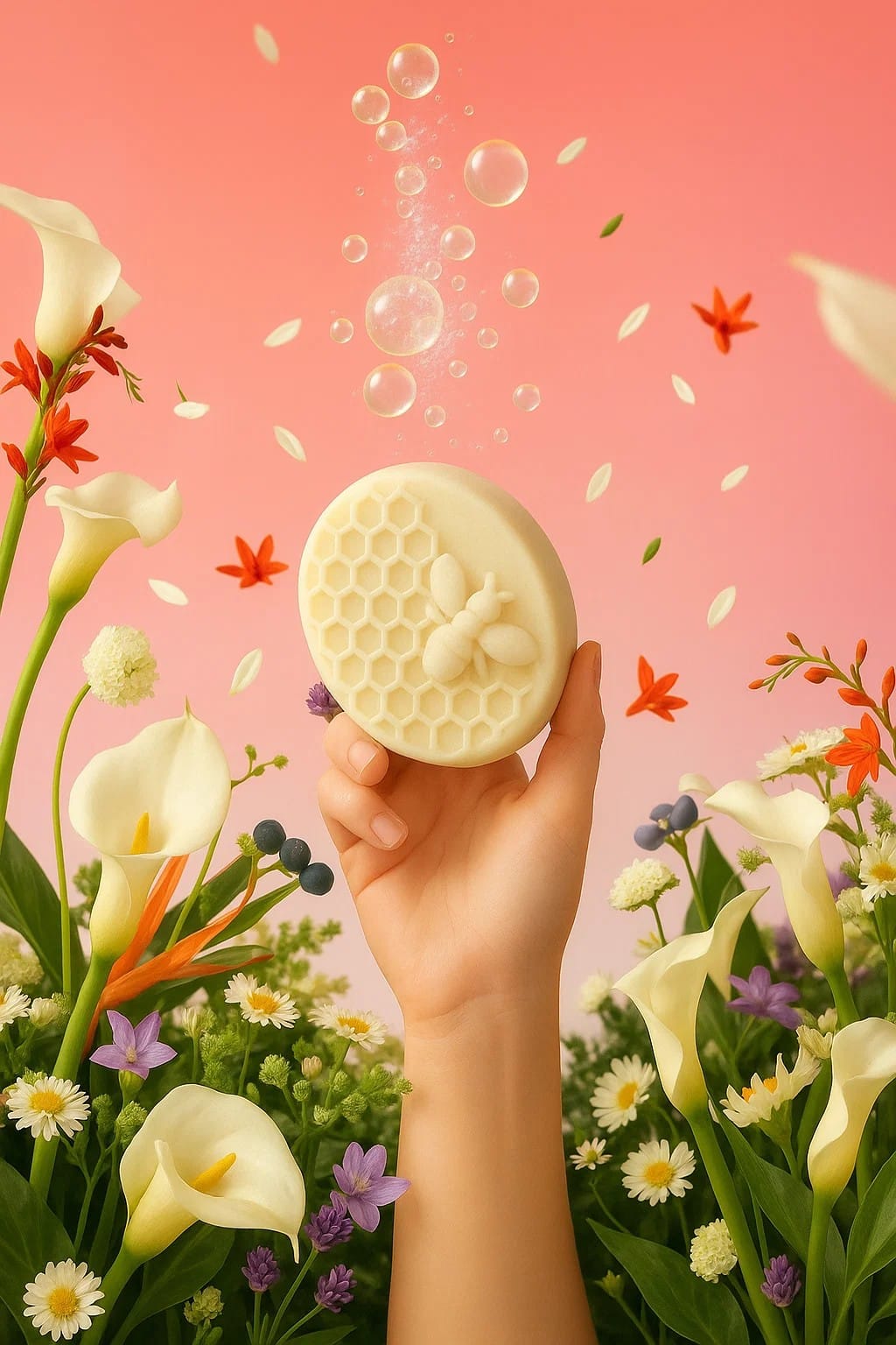 For Rough Skin โ Honey & Shea Butter Soap