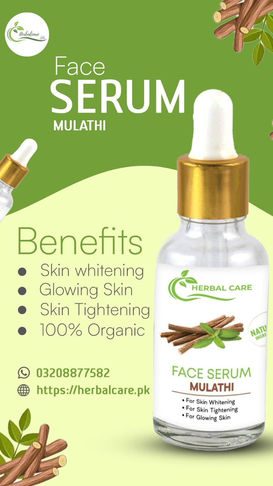 Herbal Care – Licorice Face Serum