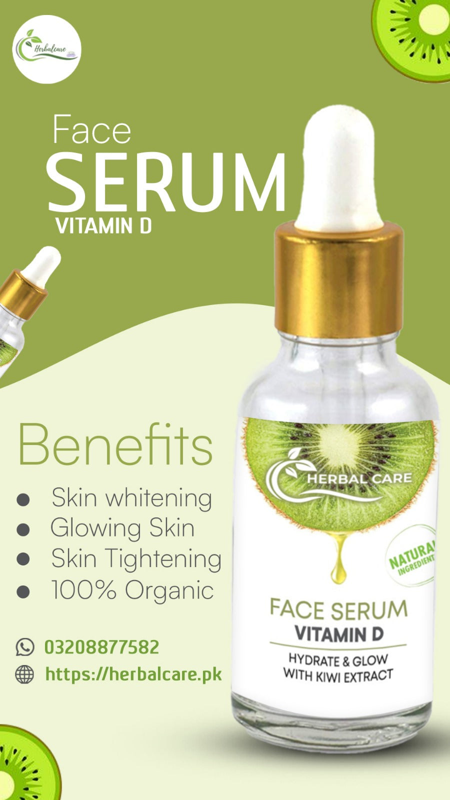 Herbal Care – Vitamin D Face Serum