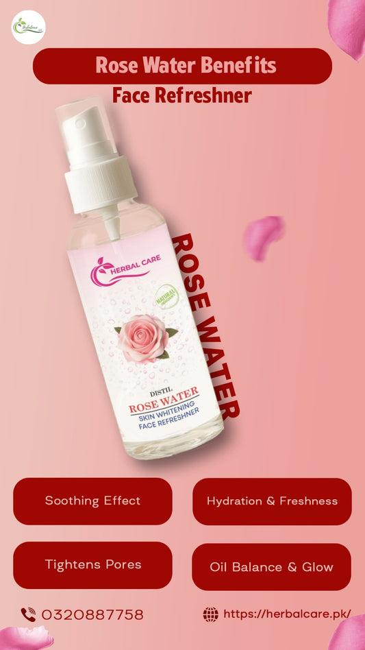 Herbal Care – Skin Refresher (Pure Rose Water)