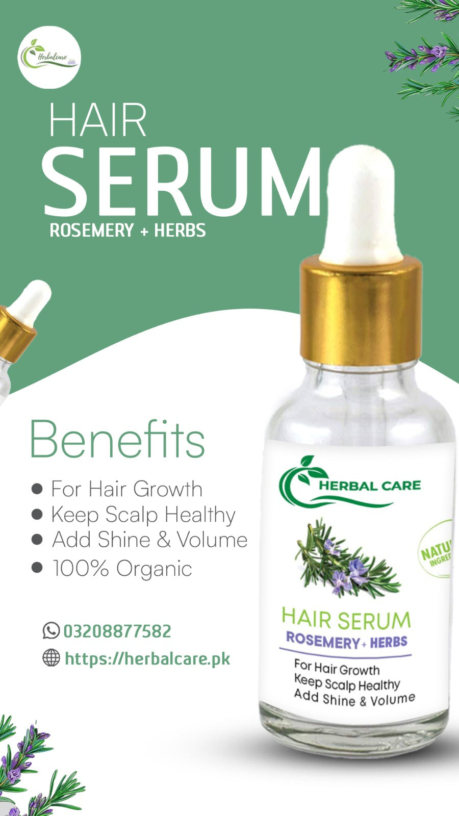 Herbal Hair Serum